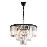 3-Tier Crystal Chandelier