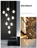 Bubble Crystal Pendant Lights